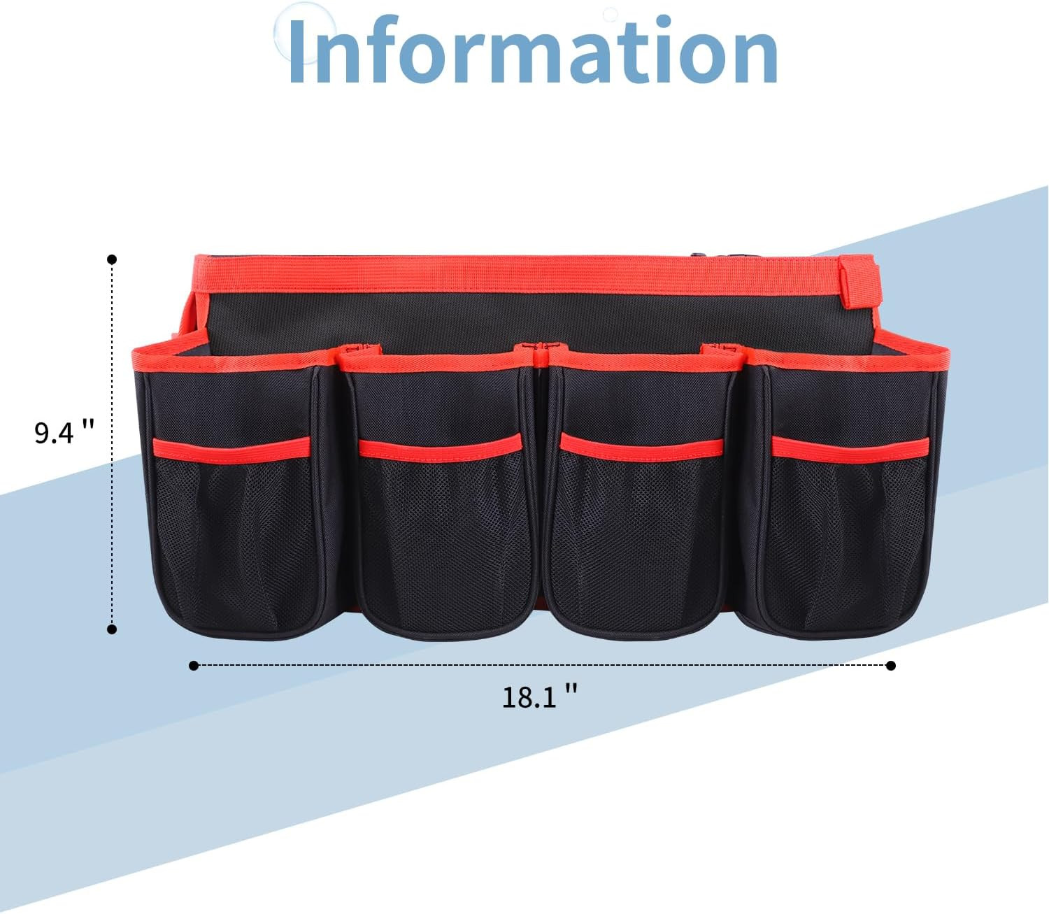 Bucket Cleaning Tool Organizer,Wash Tool Caddy 5-Gallon Organizer,5 Gallon Bucke