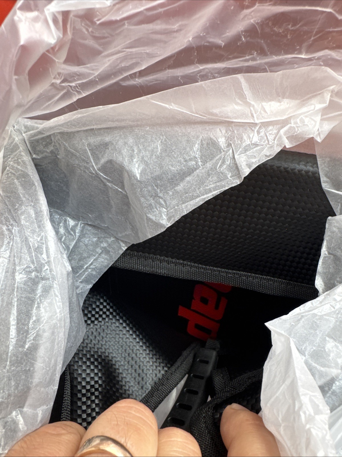 Snap-On GRABNGOBLK Fold Up Tool Tote Carry Bag Protective Work Mat BLACK NEW