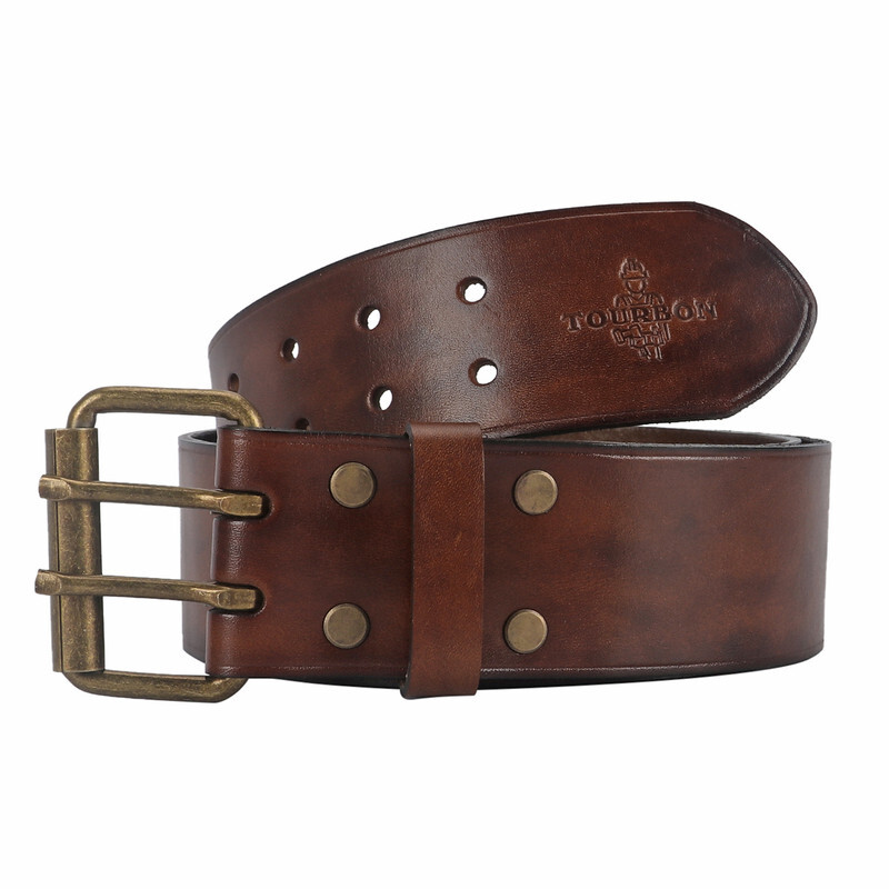 TOURBON Leather Tool Workshop Belt 2in Wide Holster Hold Rig Belt-Special Offer