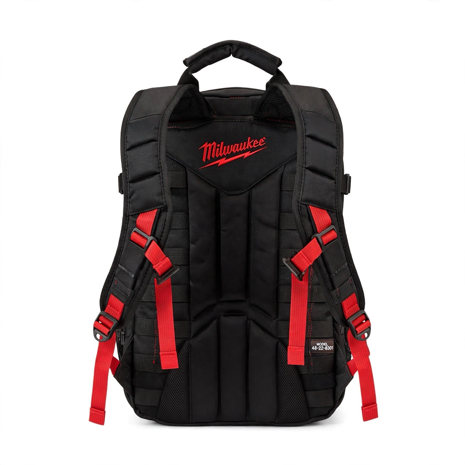 Milwaukee PACKOUT Tool Backpack Large Red/Black w/ Handle 48-22-8301