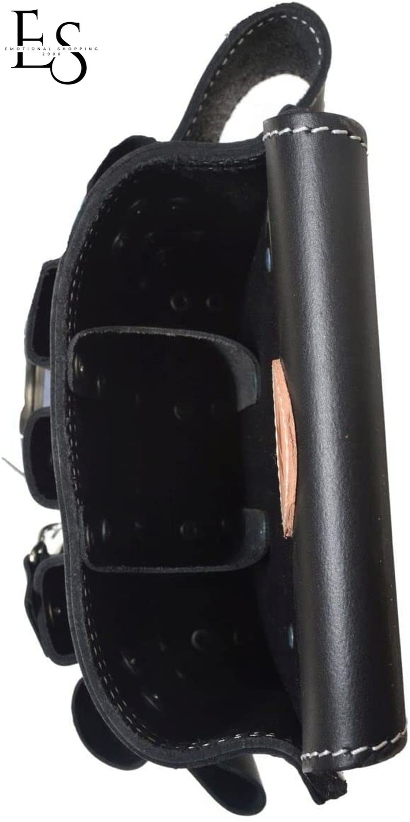 6 POCKET LEATHER ELECTRICIAN TOOL POUCH Electrical Tools Waist Multi Storage Bag