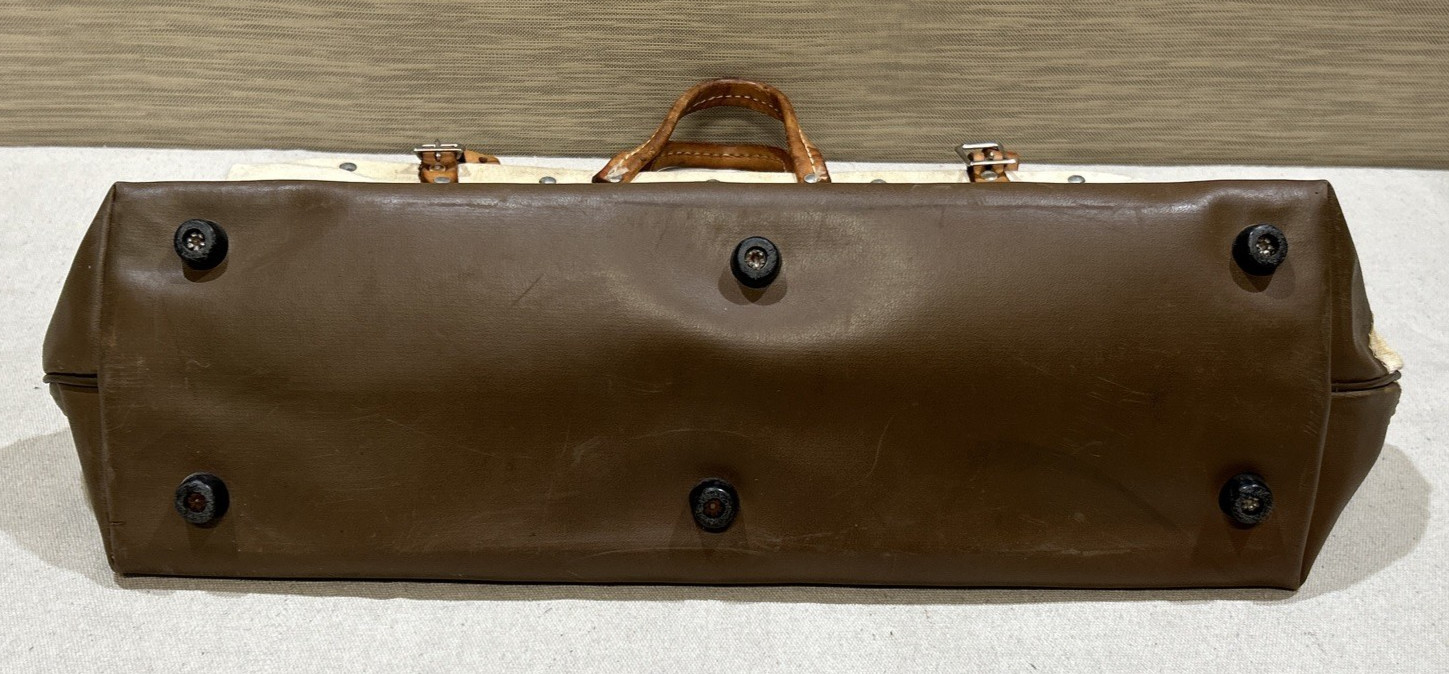 Klein Tools #5120-20 Canvas And Leather Tool Bag