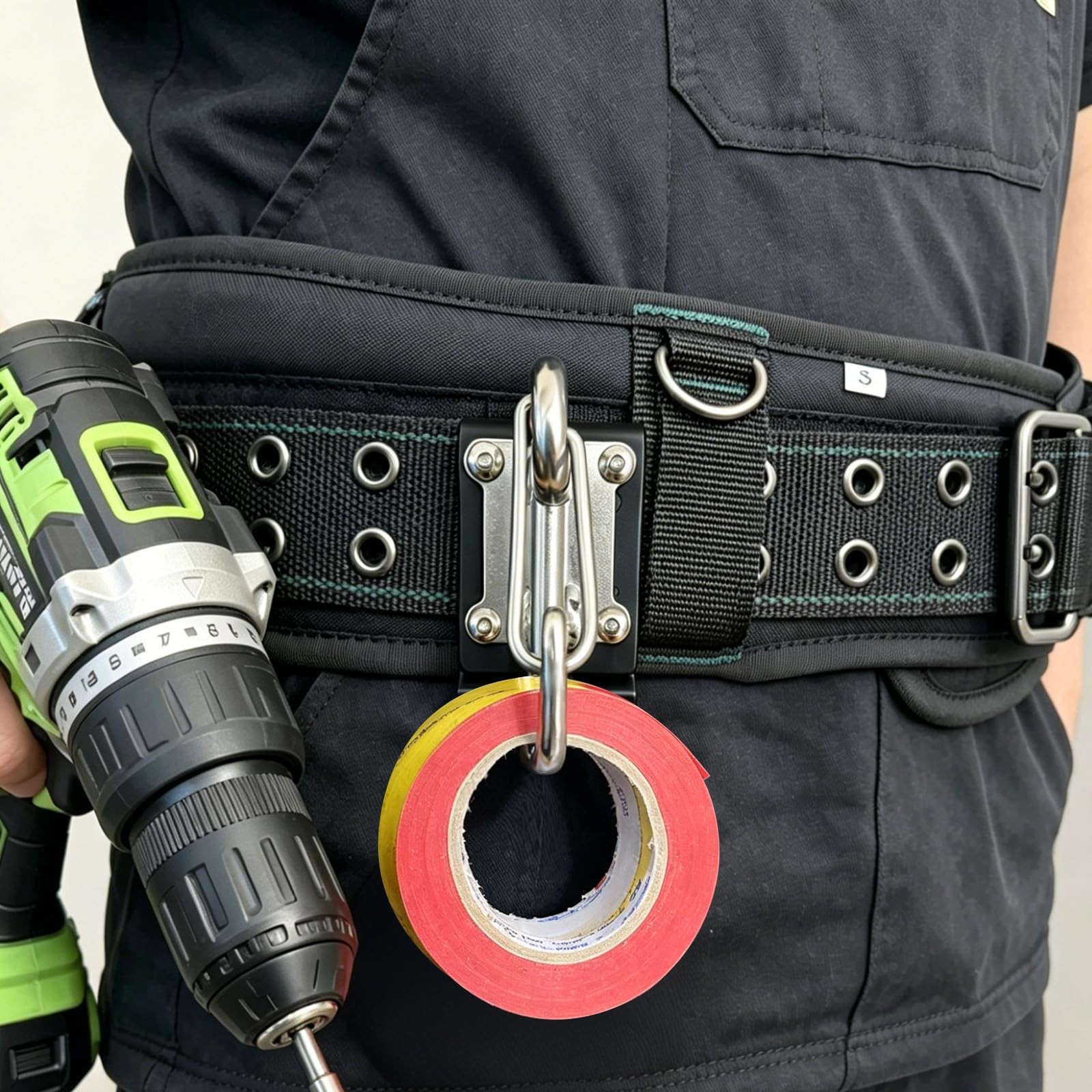 1Pcs Drill Holster Clip,Tool Belt Hook, Drill Holster,Mountaineering Buckle Quic