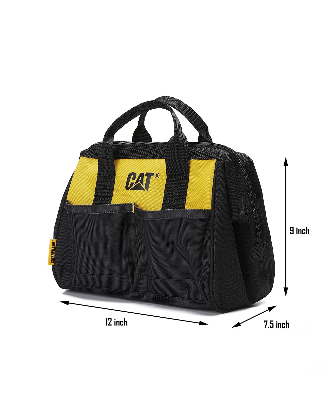 CAT Tool Storage Bag 12 in., 4 Pockets, 600-D Polyester