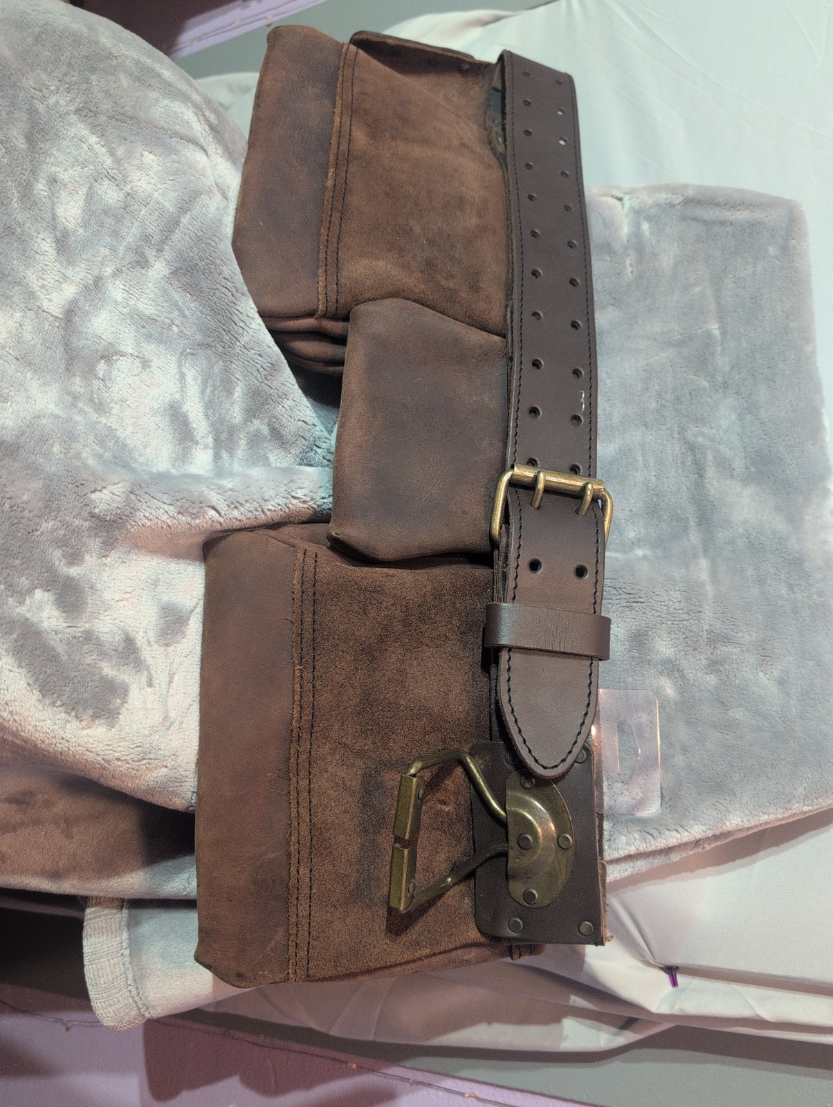 12 Pocket Tool Belt Custom Leathercraft (19427) CLC Brand New W/Tag With Belt
