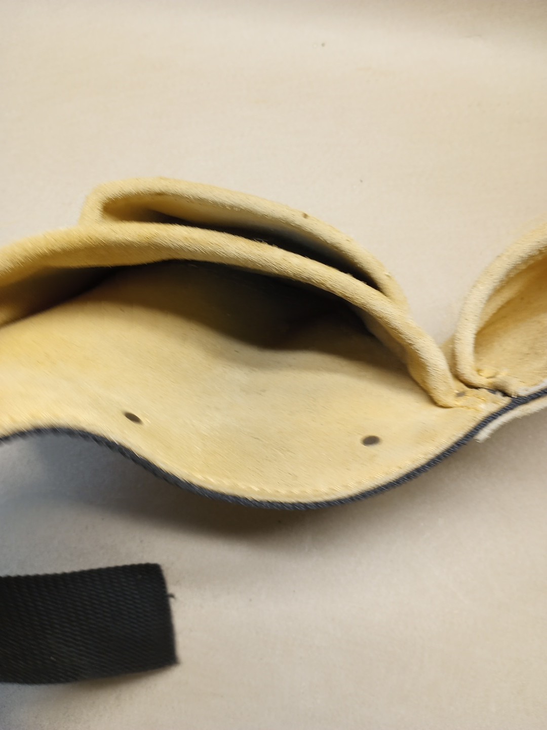 McGuire Nicholas Tool Belt Carpenter Framer Suede Leather Pouch Work Mens Brown