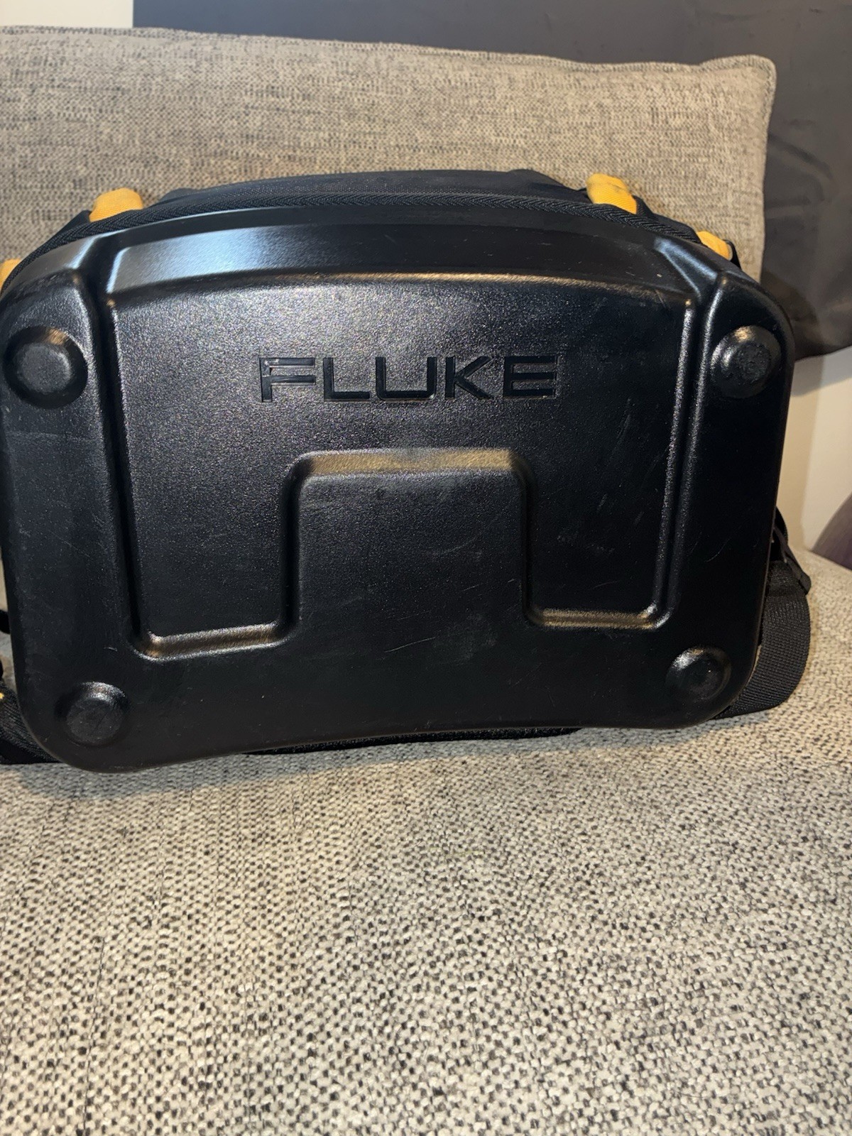 Fluke Pack30 Tool Backpack Large Black/Yellow Fabric With Handle