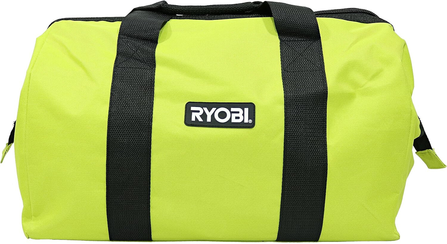 RYOBI Contractor Canvas Tool Bag Large Green Black Soft Side 903209044