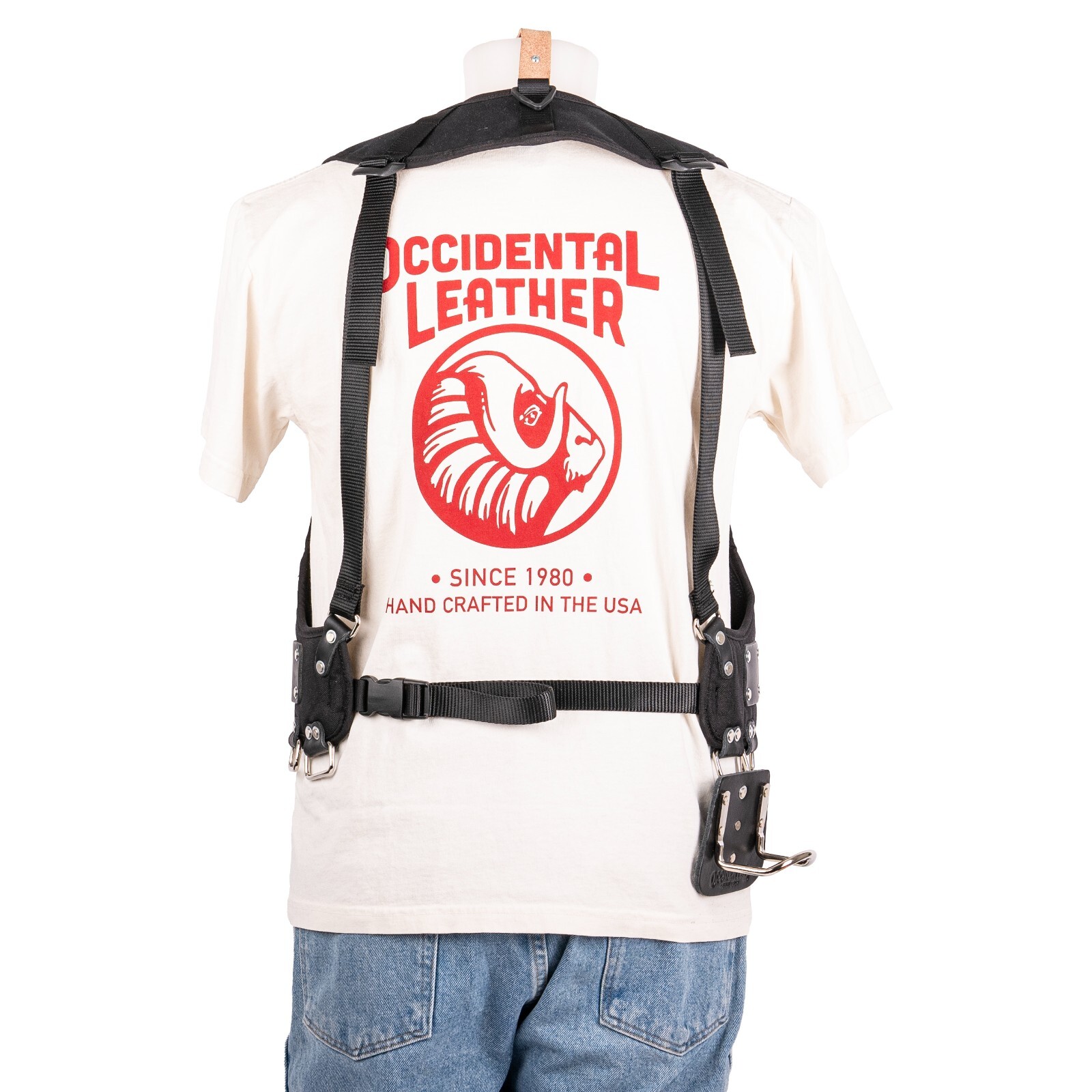 Occidental Leather 2536 Standard Size Builders’ Zip Vest Tool Carrying System