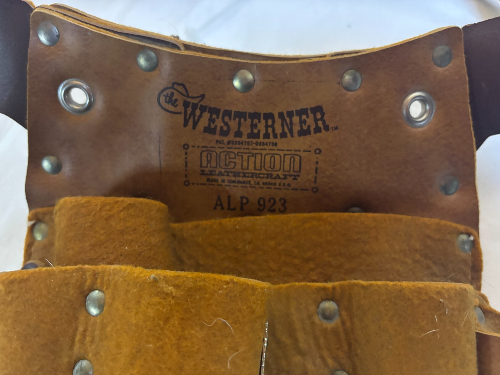 Westerner Action Leathercraft Tool Belt Model : ALP 923 Made in the USA.