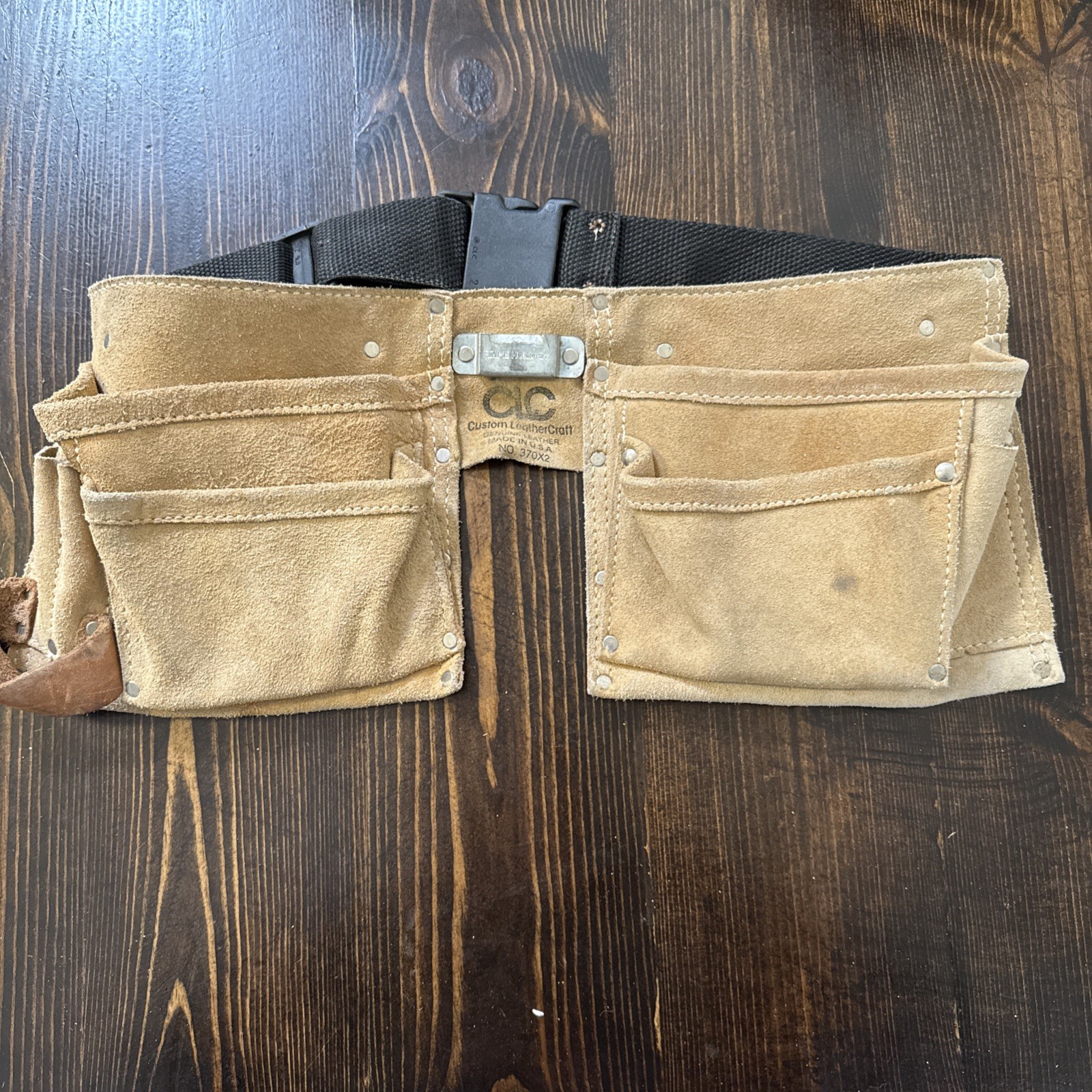 CLC Custom Leather Craft Heavy Duty Tool Belt 370X2 Made In The USA