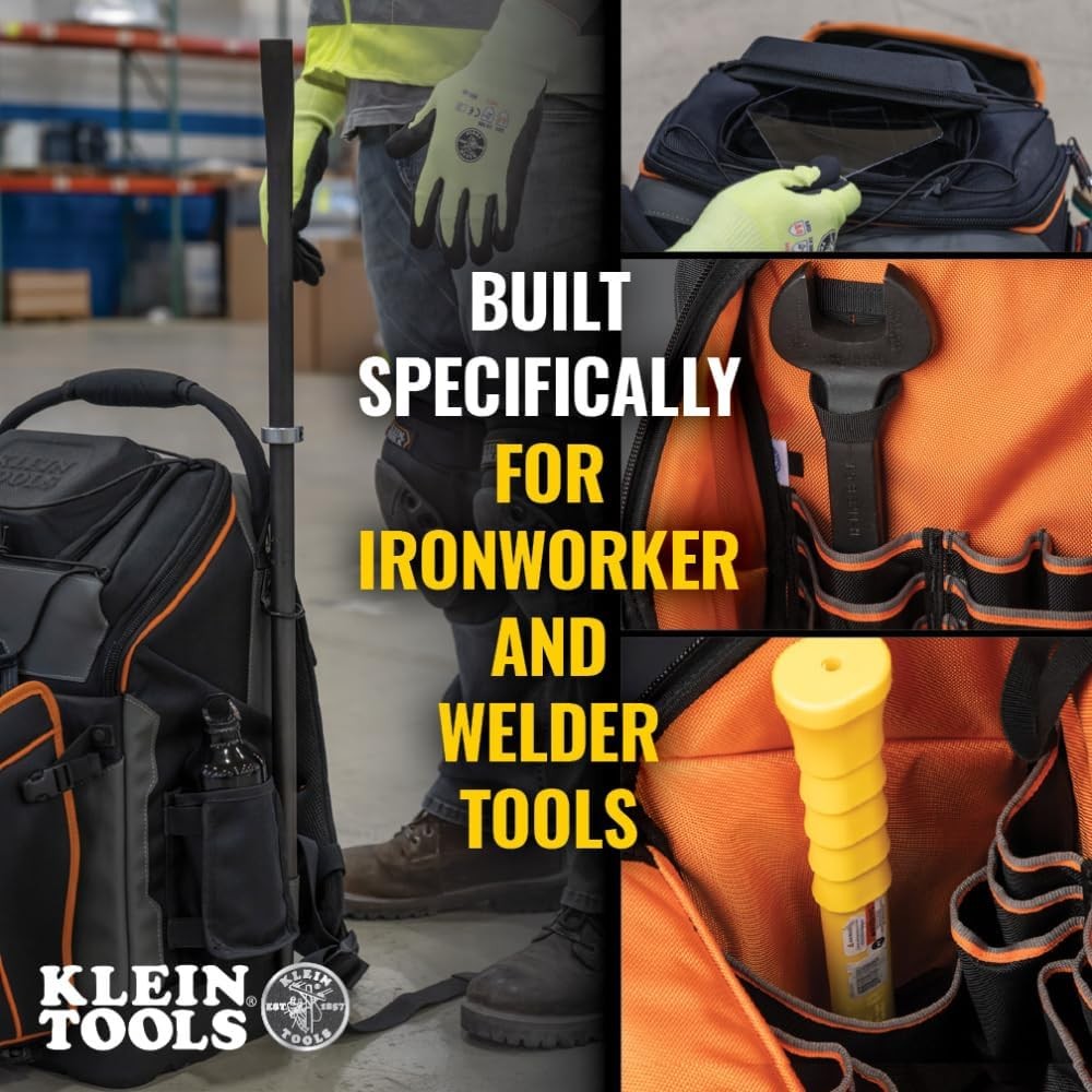 Klein 55665 Welder Backpack 36 Inch Bar Holder