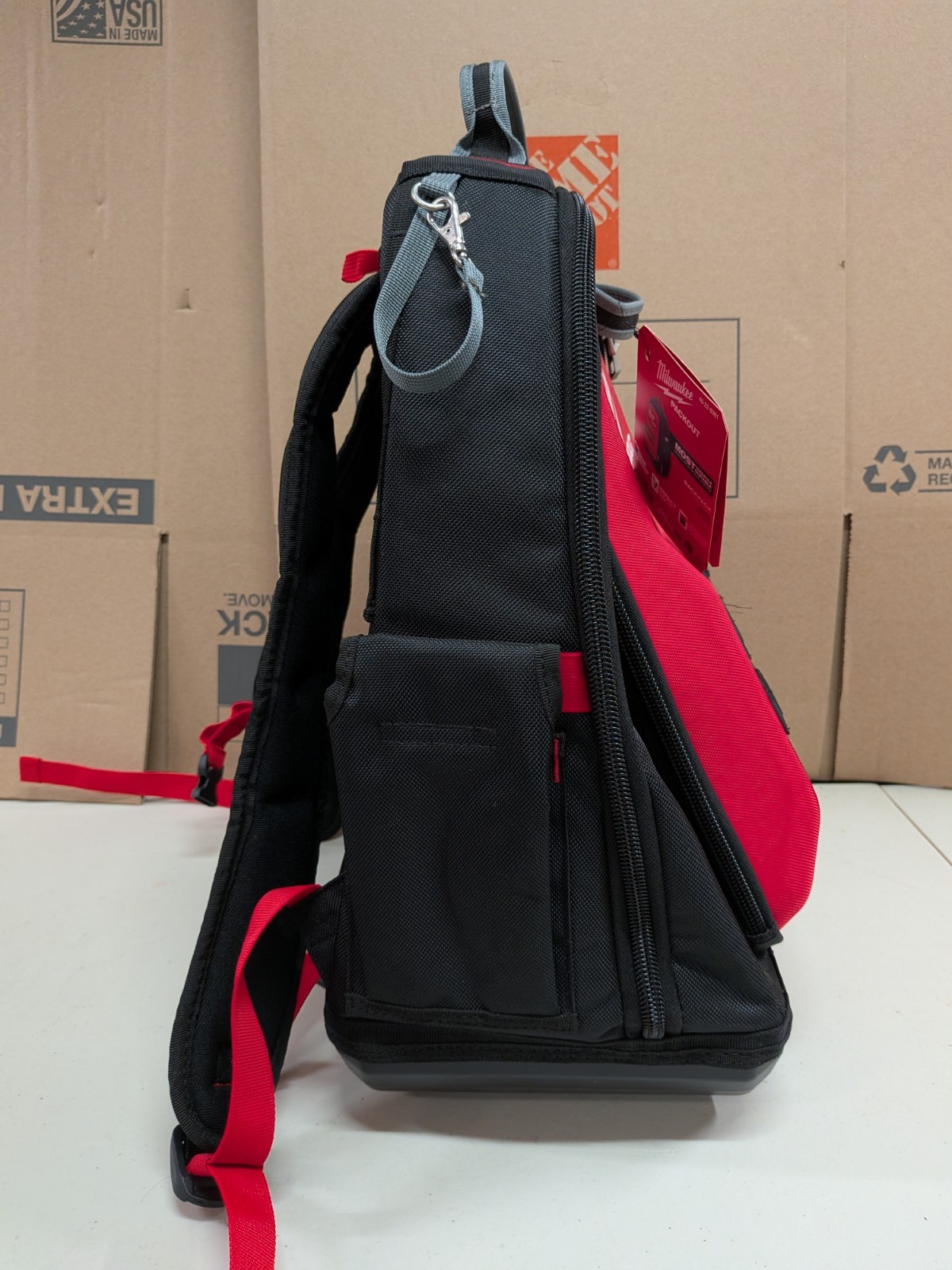 Milwaukee 48-22-8301 48-Pocket Tear-Resistant PACKOUT Modular Storage Backpack