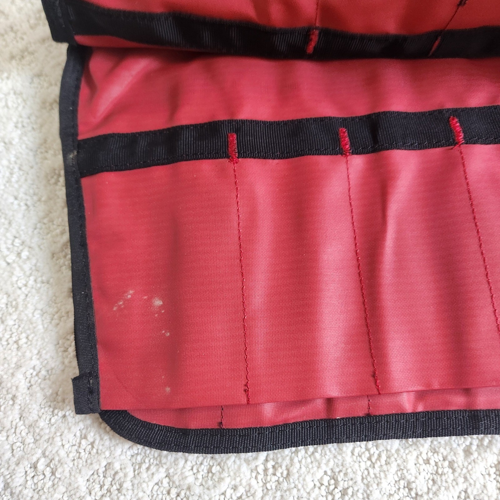 Husky Bucket Jockey Tool Organizer 30 Pocket 5 Gallon Red Black