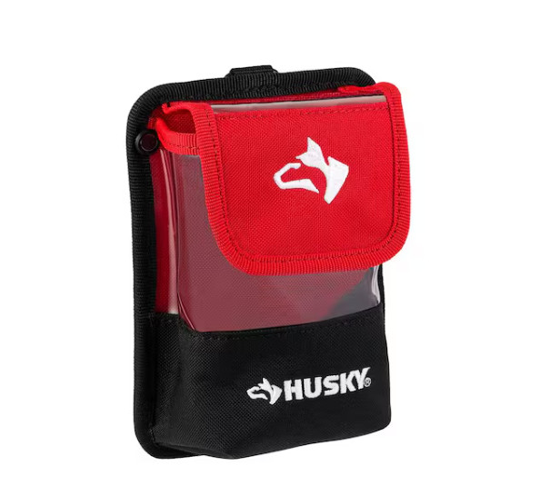 Husky 5 In. Clip on Tool Belt Pouch