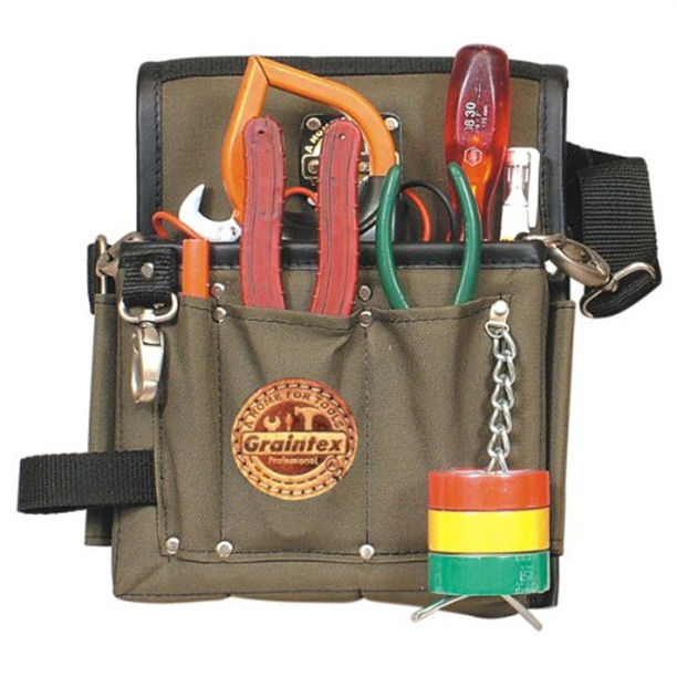 Boston Industrial NE1350 6 Pocket Electricians Tool Pouch