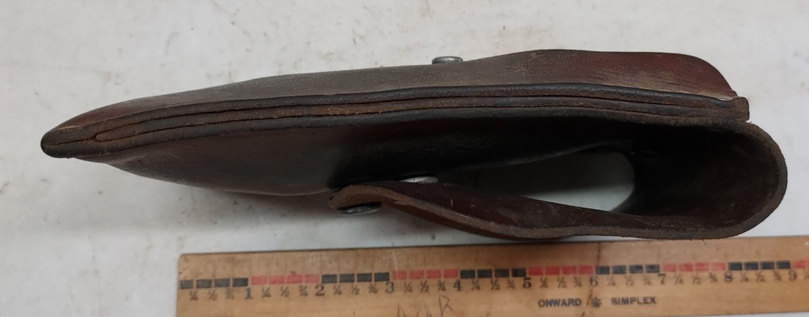 Used Buckingham Manufacturing Heavy-Duty Leather Tool Holster/Pouch 4664