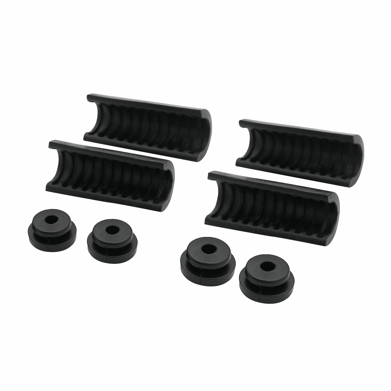 Rubber Grommet Support Cushion Fit for Harley Saddlebag One Size, Black