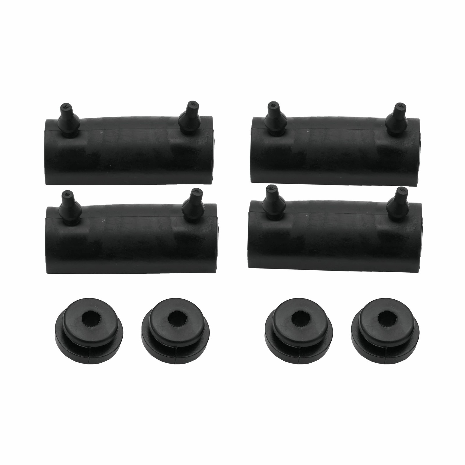 Rubber Grommet Support Cushion Fit for Harley Saddlebag One Size, Black
