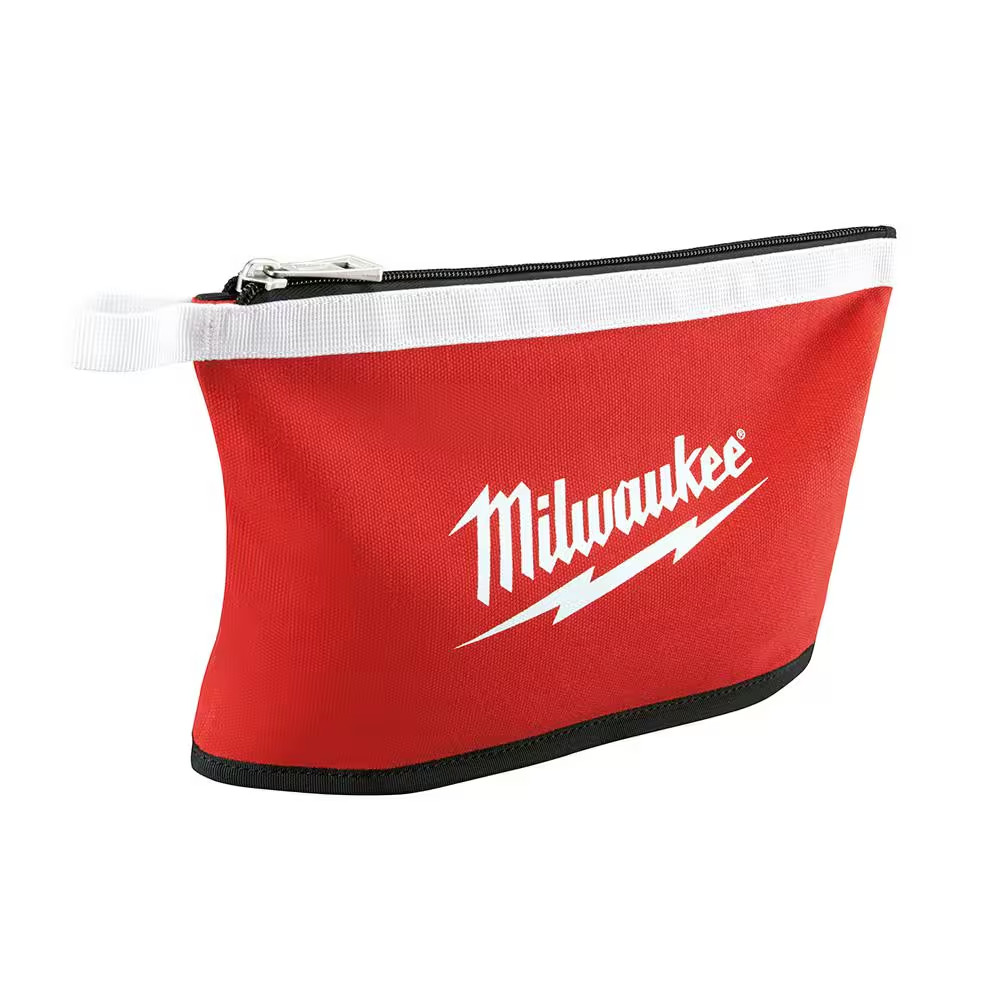 12 In. Zipper Tool Bag in Multi-Color (3-Pack)