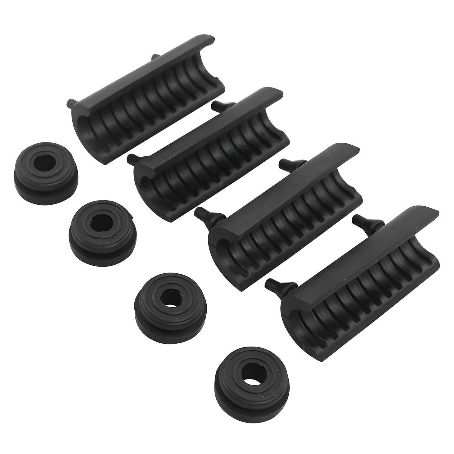 Rubber Mounts Support Cushion Hard Saddle Bags for Harley Street Glide, Electra