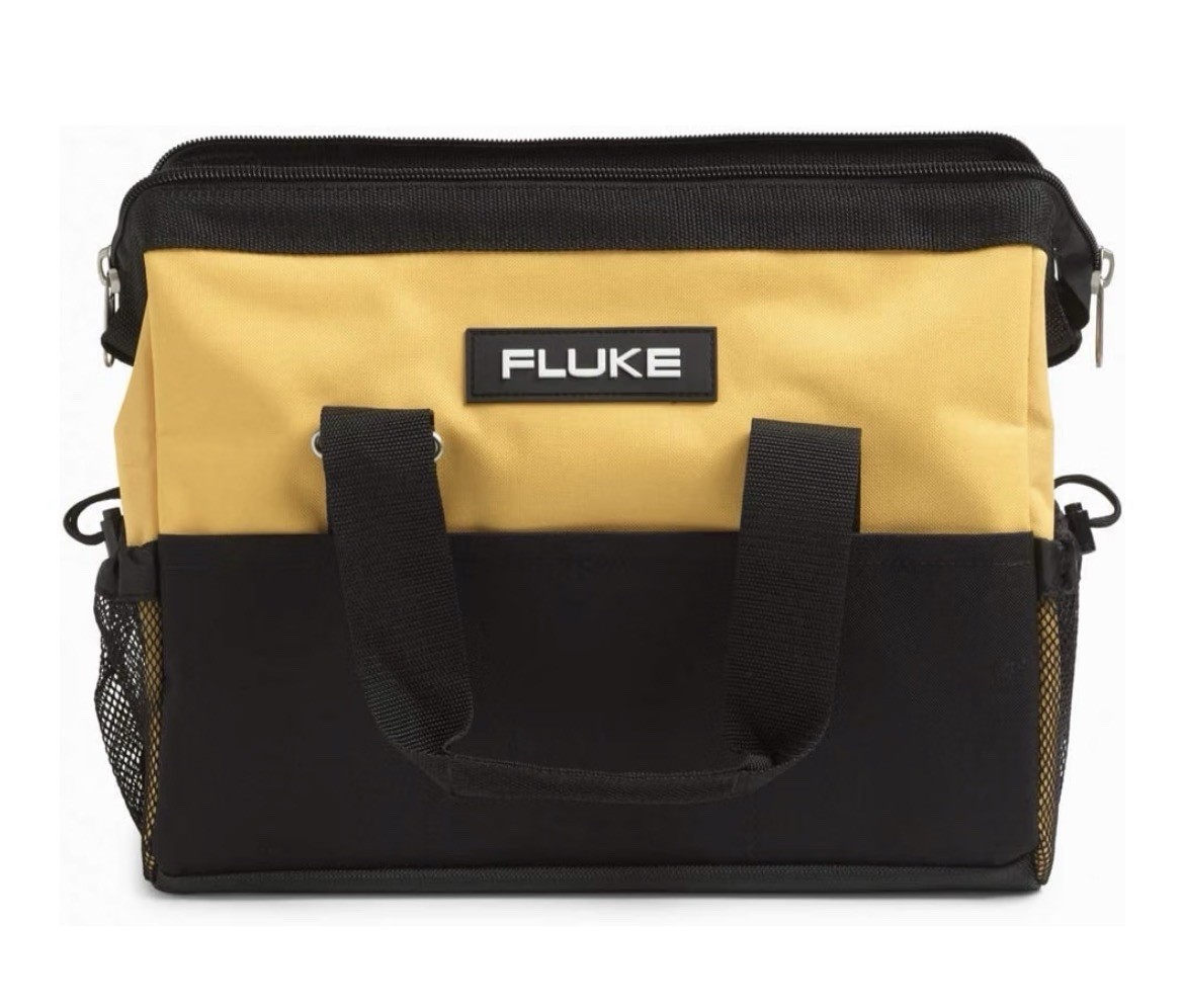 Fluke C550 Premium Tool Bag Steel Reinforced Frame 25 Pocket Storage