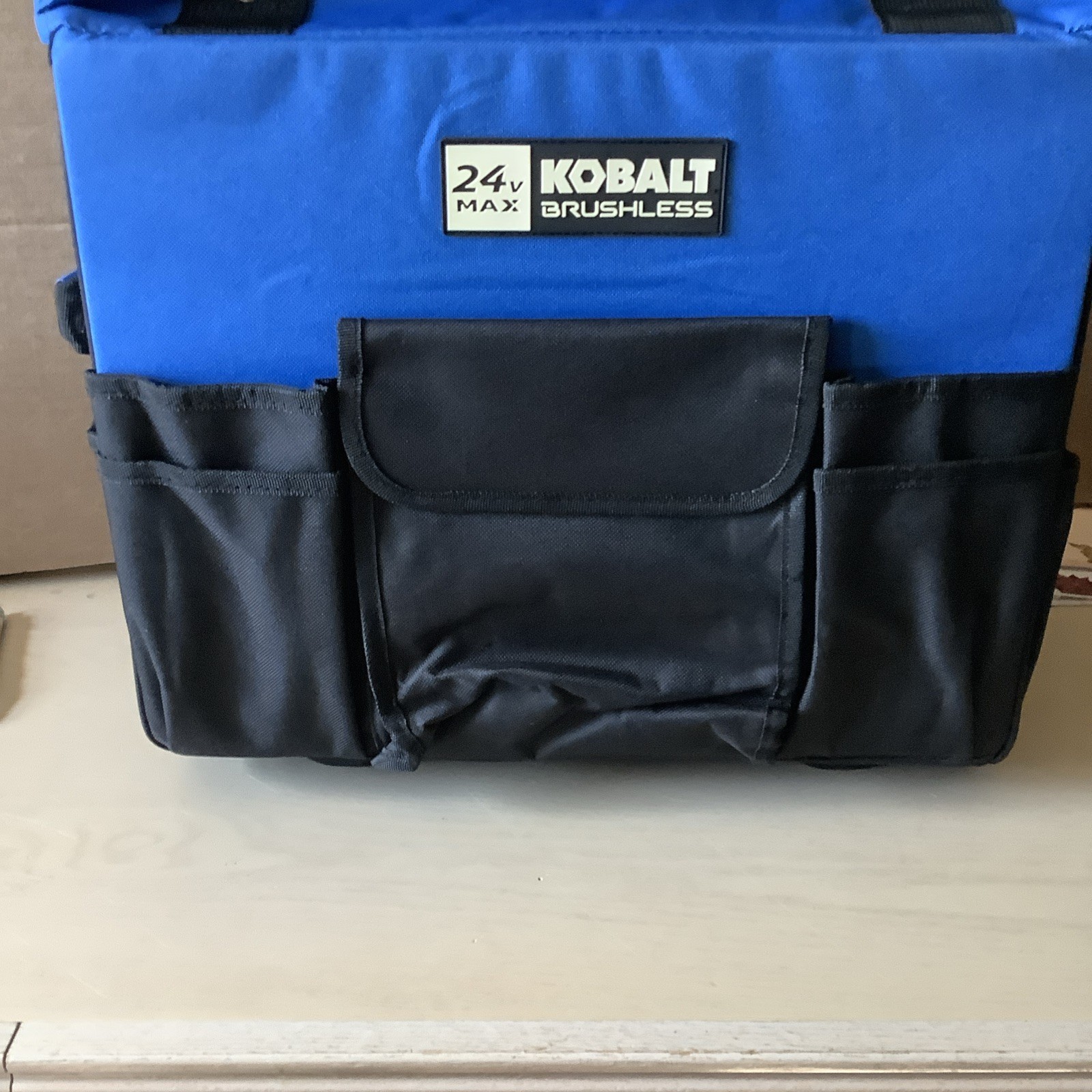 Kobalt 16in Rolling Tool Bag with 12” 4 pocket tool bag
