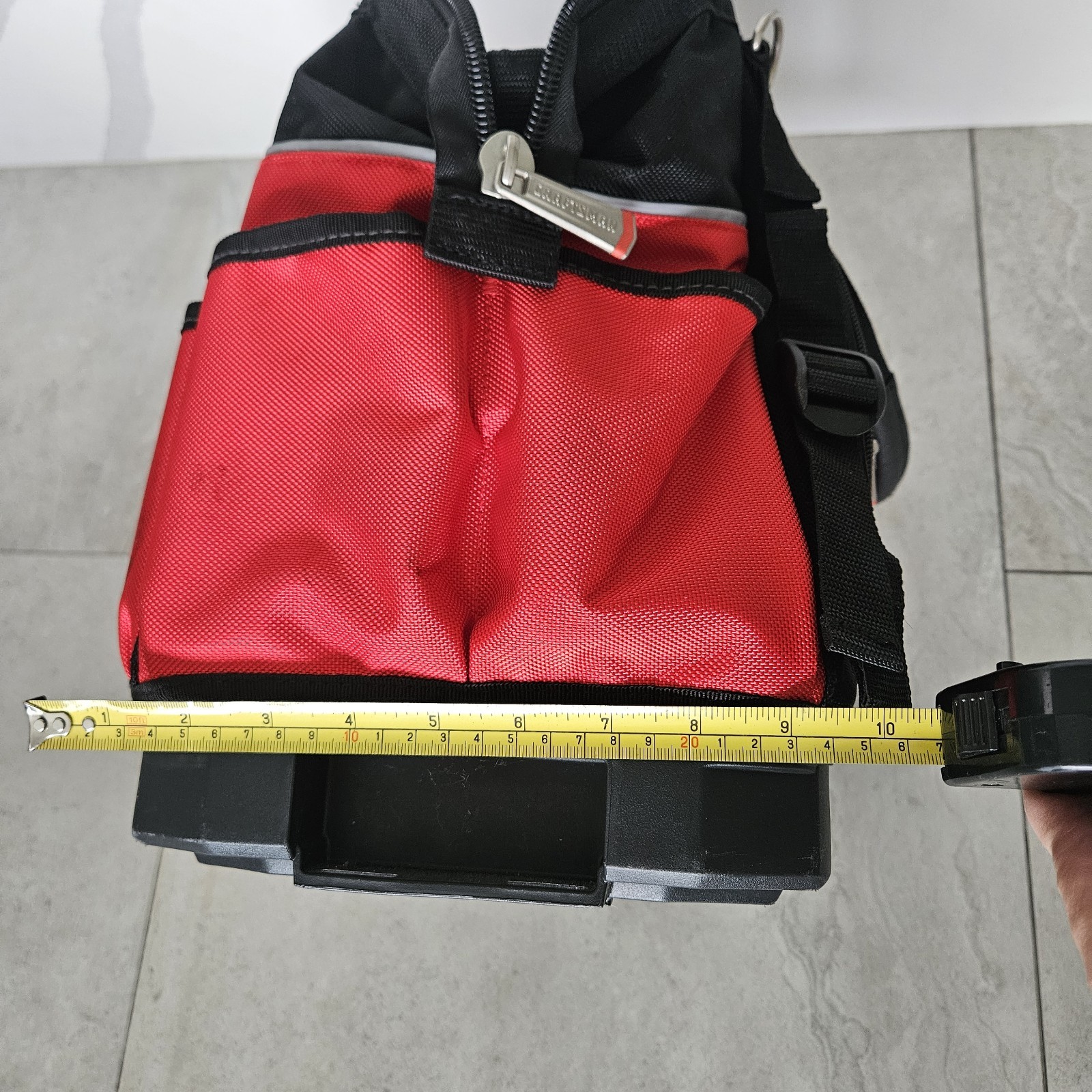 Craftsman Versastack 17 In Tool Bag Used Great Condition Toolbag Red Heavy Duty