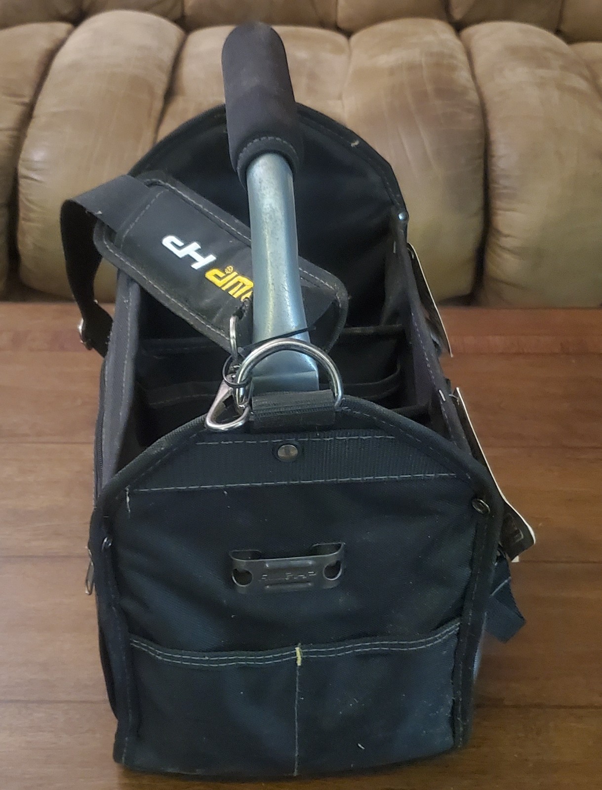 12″ Pro Tool Tote | Water Resistant Tool Bag with Rotating Handle