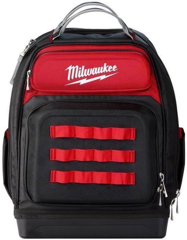 Milwaukee 48-22-8201 Ultimate Jobsite Backpack, Black/Red