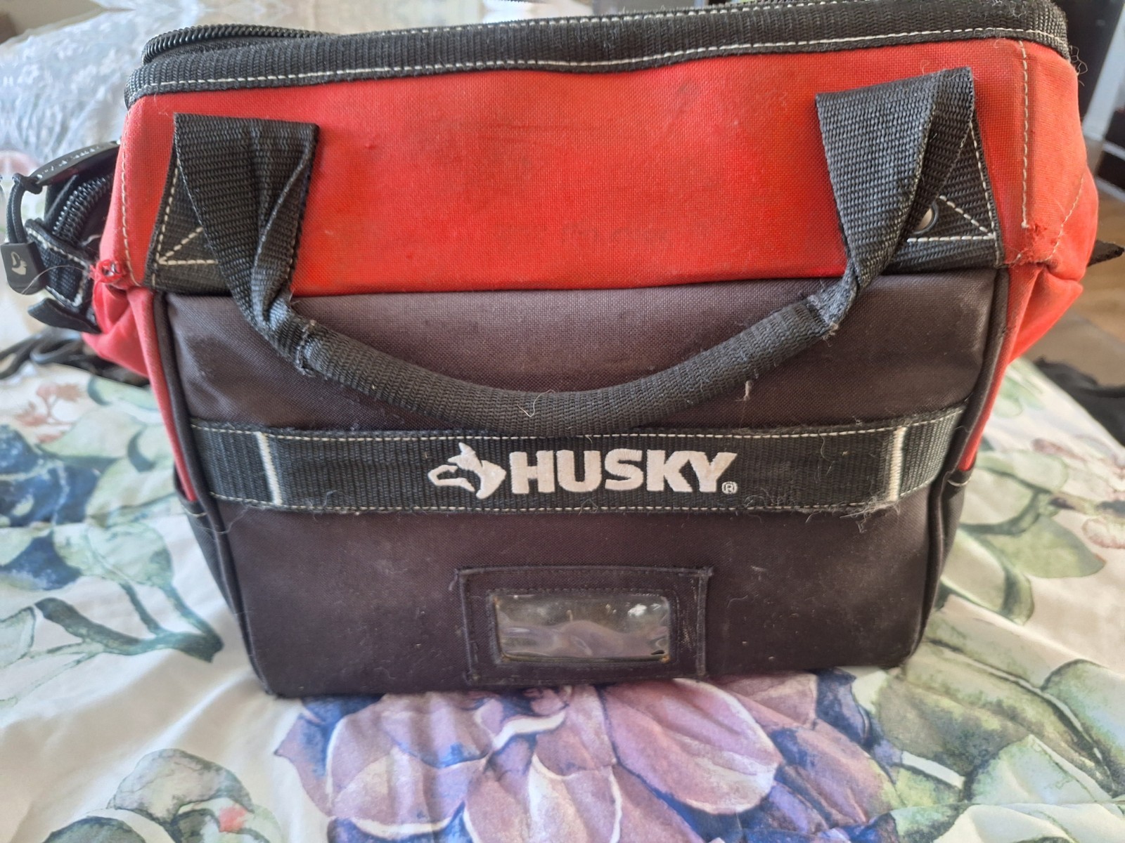 Husky 15 Inch Contractor’s Multi-Purpose Water-Resistant Tool Bag