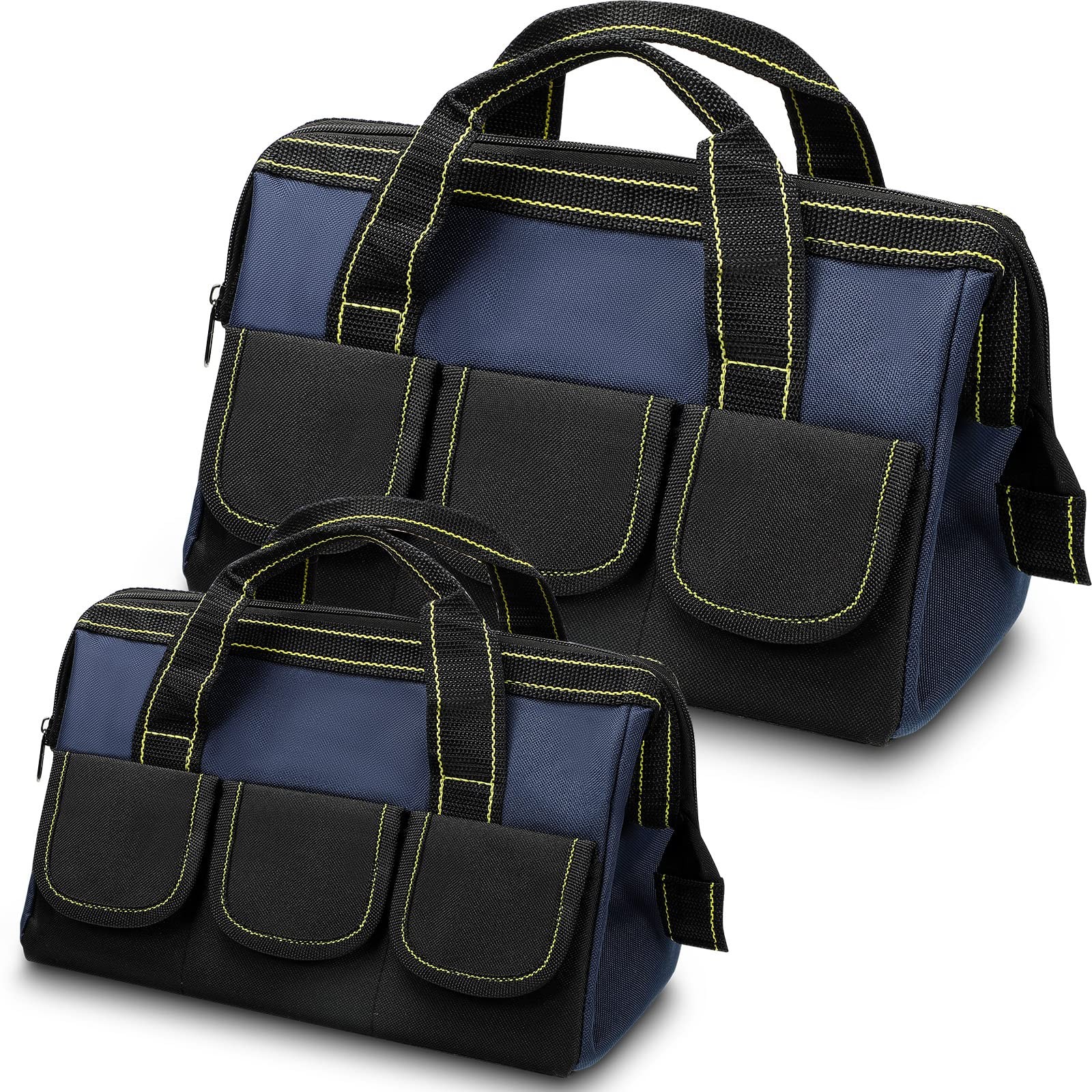 Cunno 2 Pcs Tool Bag Blue 18 Inch 13 Inch Waterproof Base