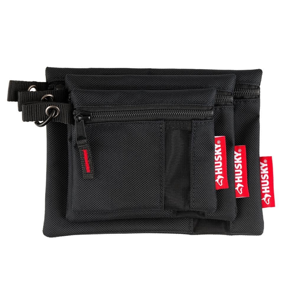 Assorted Size Parts Organizer Pouch Bag Set Heavy Duty Durable Tool Storage New