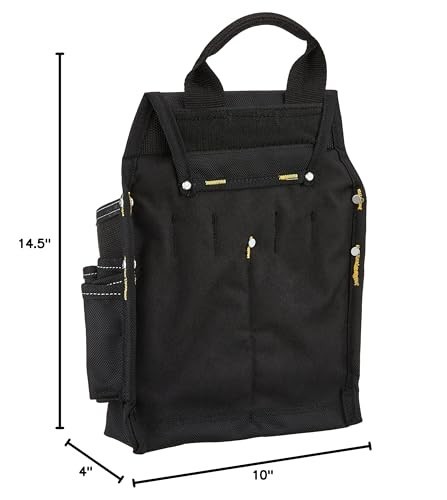 CLC Custom Leathercraft 5505 Electrician’s Tool Pouch Ballistic Poly 12Pocket