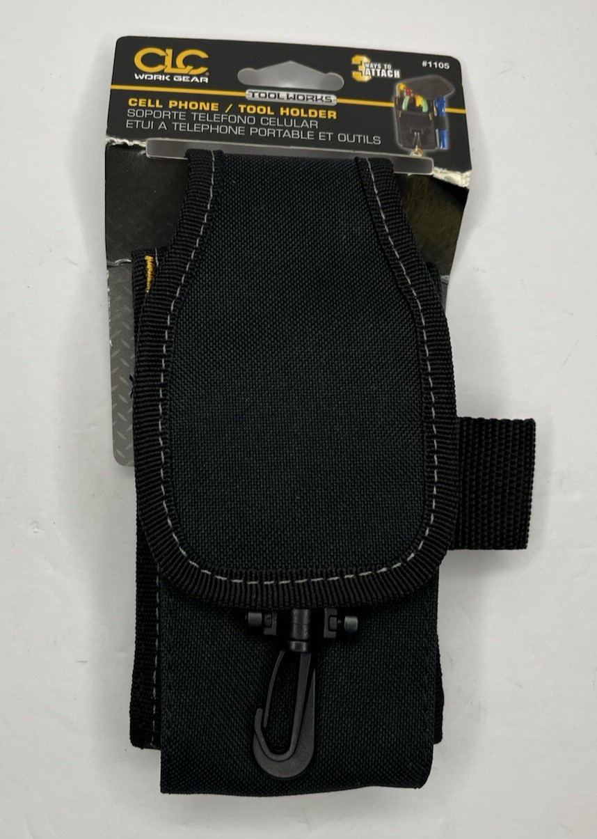 Custom Leather Craft CLC 1105 5 Pocket Cell Phone / Tool Holder New