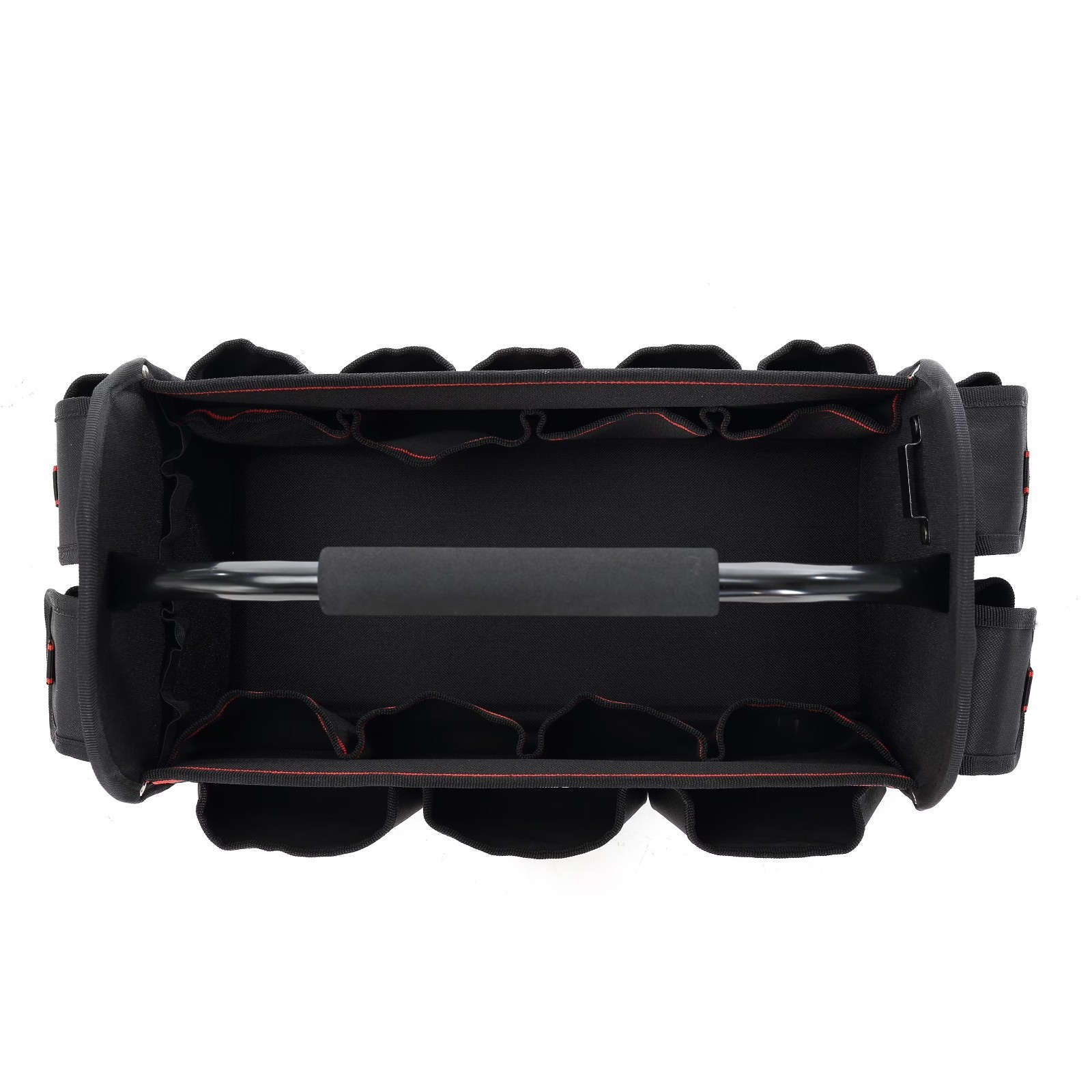 Hyper Tough 16-inch Open Top Tote with Soft Grip Handle