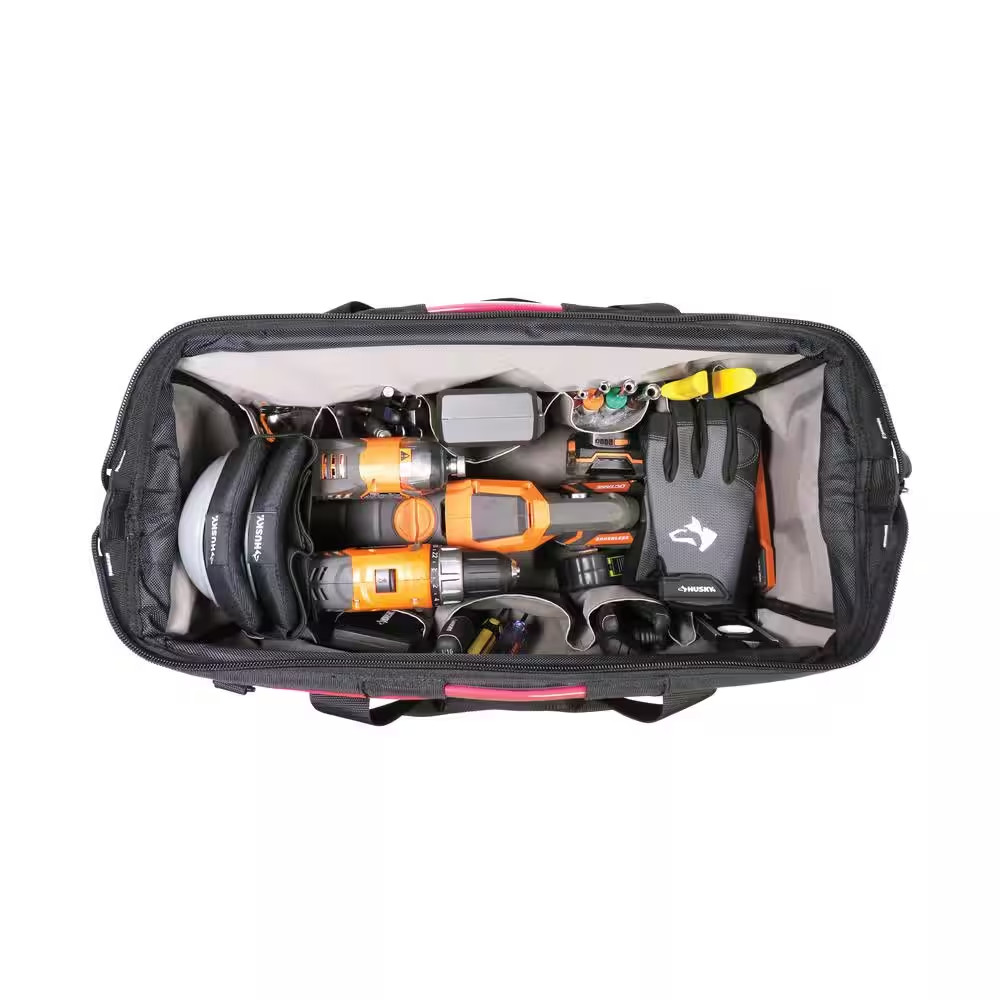 22 In. Spring-Loaded Tool Bag