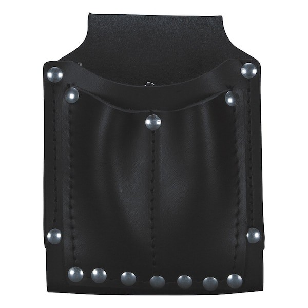 Klein Tools 5145 Black Leather 3 Pockets, 5145