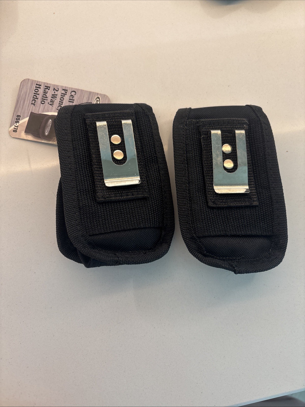 McGuire Nicholas Mini Pouch Rugged Nylon Cell Phone / Radio Holder