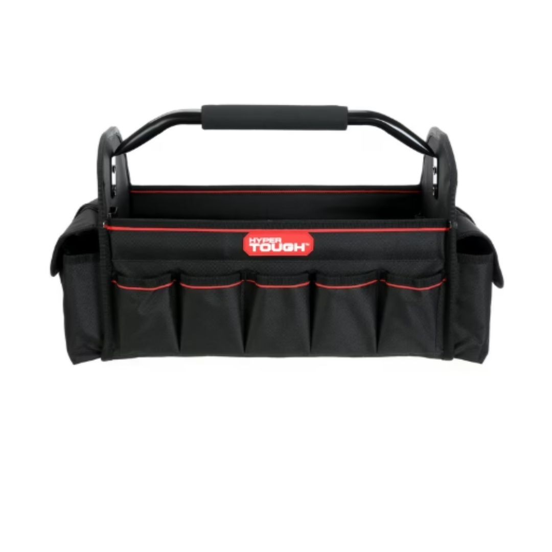 Hyper Tough 16-inch Open Top Tote with Soft Grip Handle TT30126D