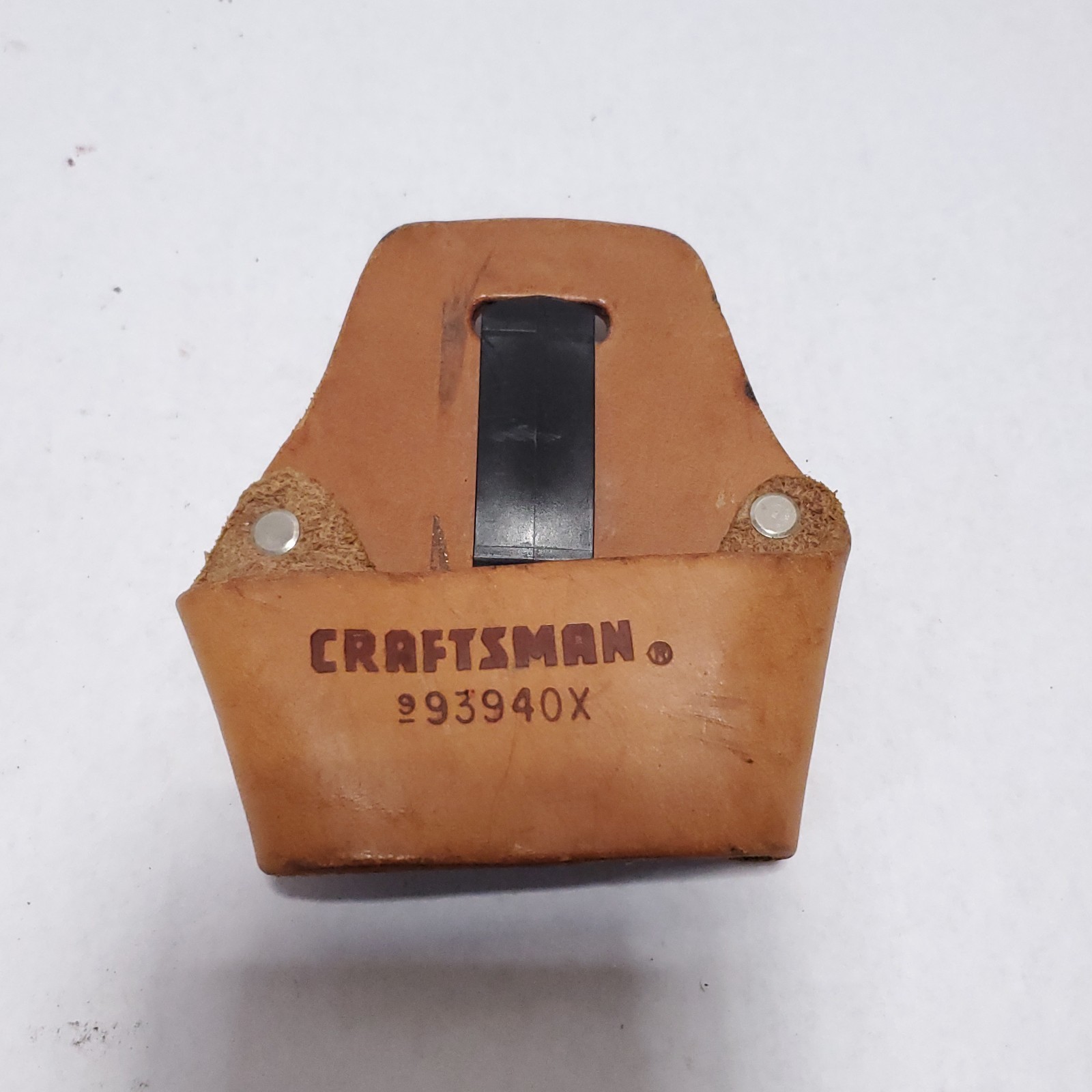 Craftsman Leather Measuring Tape Holder 93940