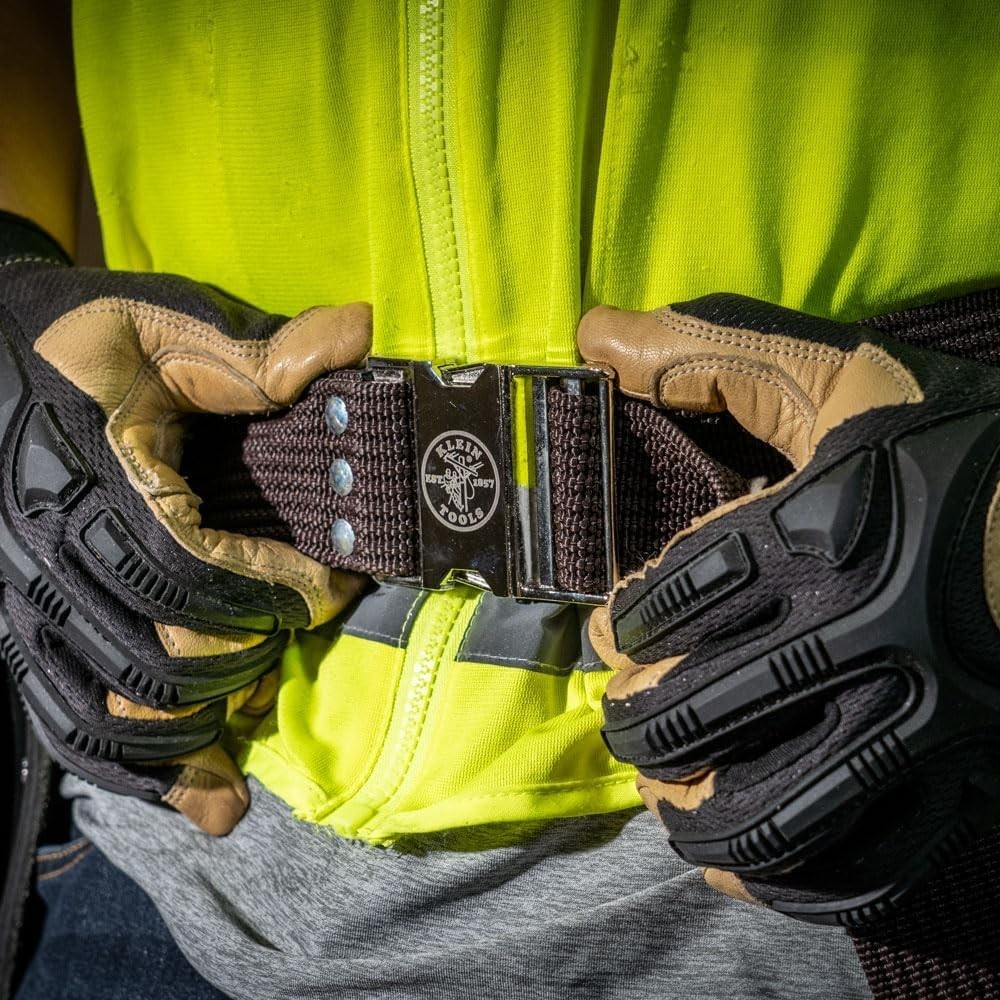 Rugged Adjustable Tool Belt for Professionals – Fits Waist Sizes up to 48-Inch