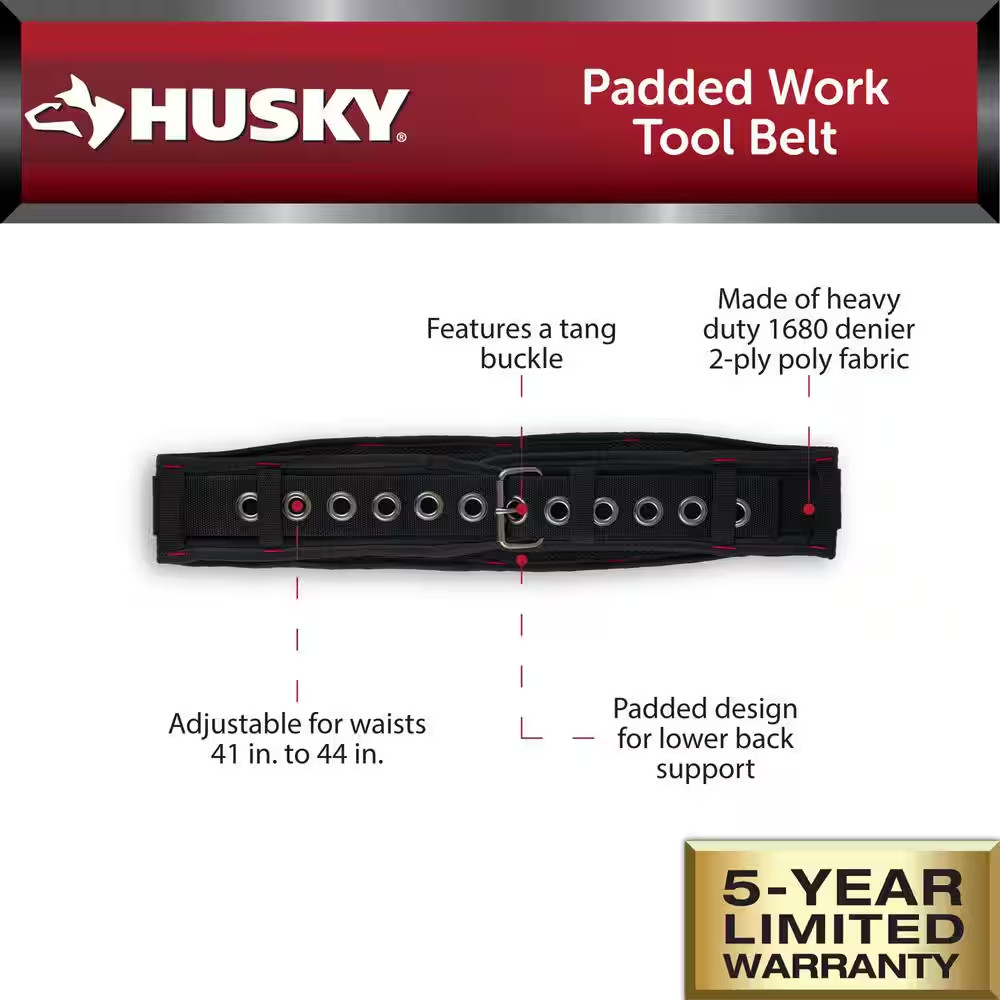 Padded Work Tool Belt Free Shipping New