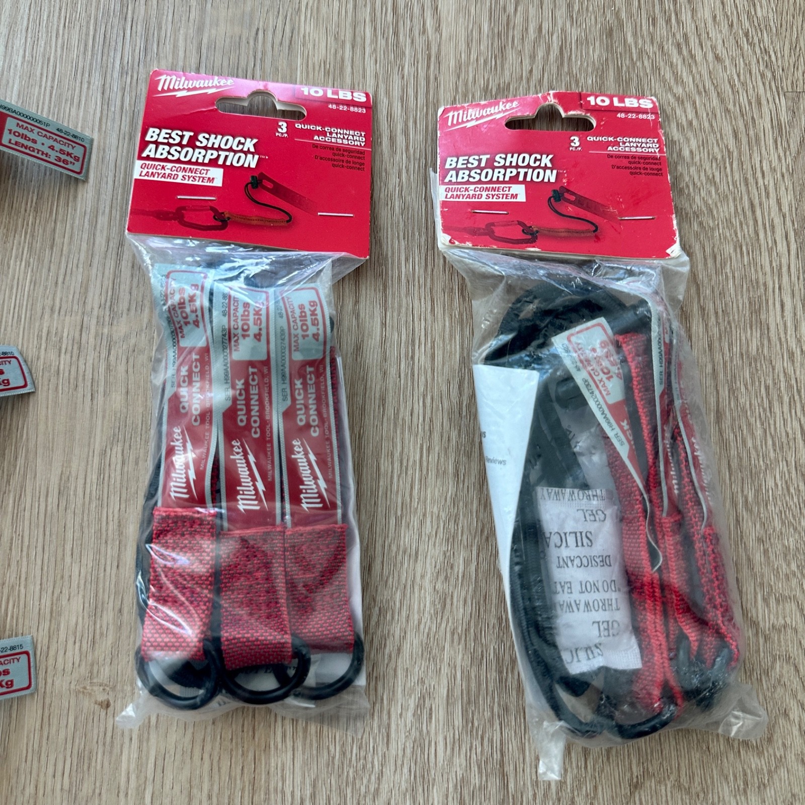 Milwaukee Tool Lanyard Quick-Connect Locking Accessory Attachment Safety Bundle