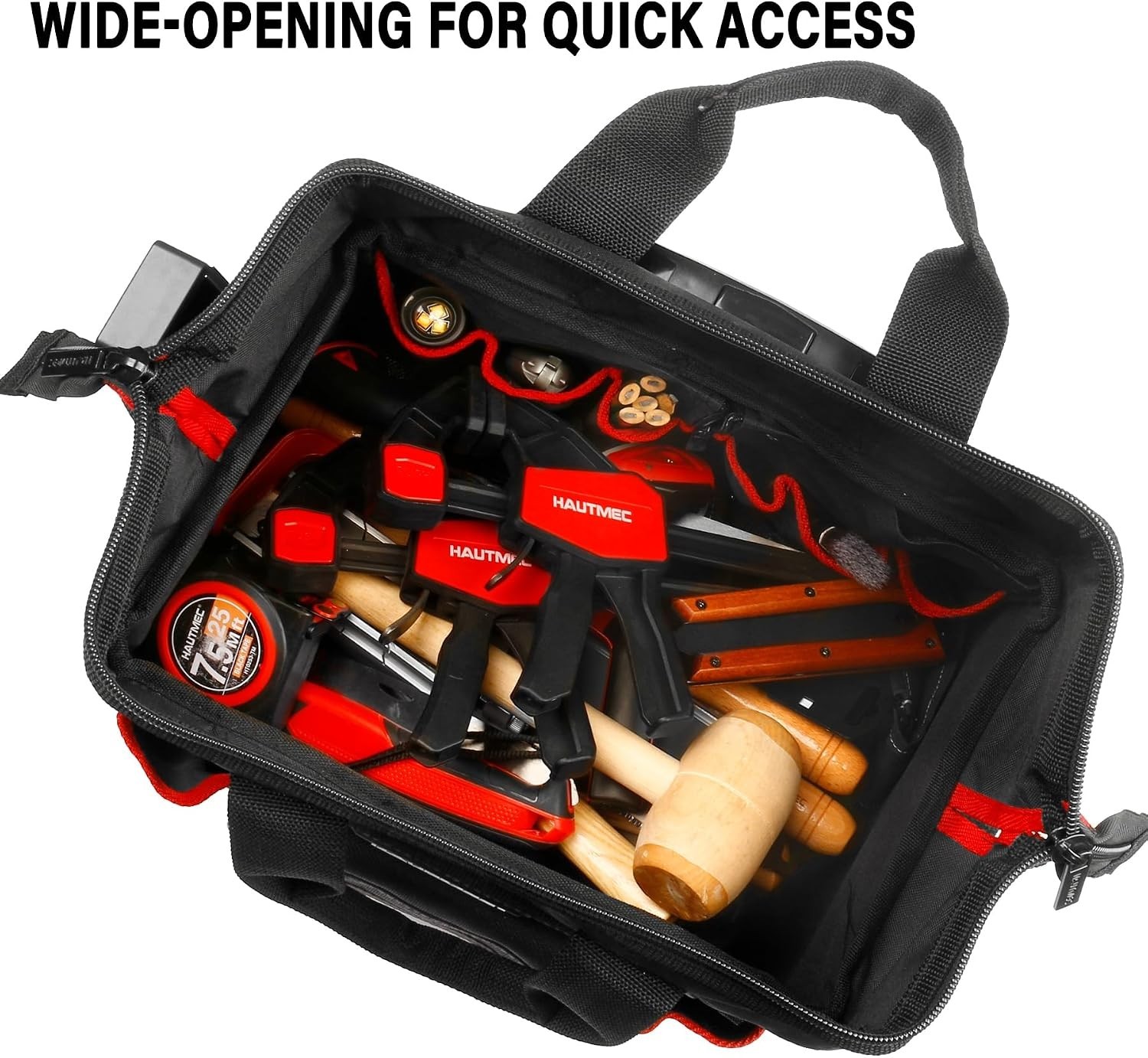 Heavy-Duty 15″ Tool Bag Set with Wheels – Ultimate Organizers for Professionals
