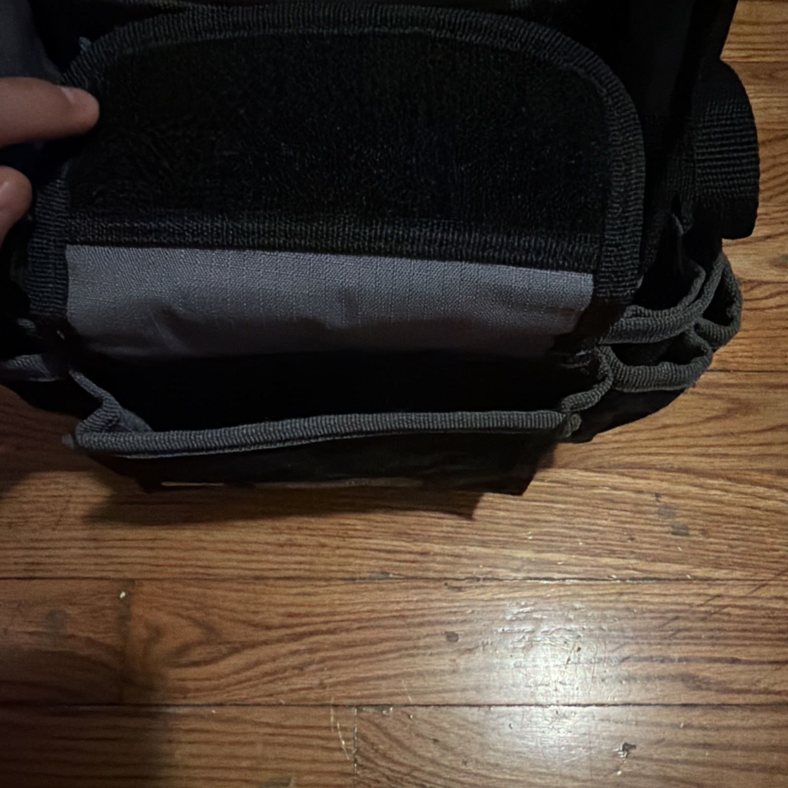 VETO PRO PAC TECH Tool Bag, Black/Gray Fabric Organizer Pouch with Handle