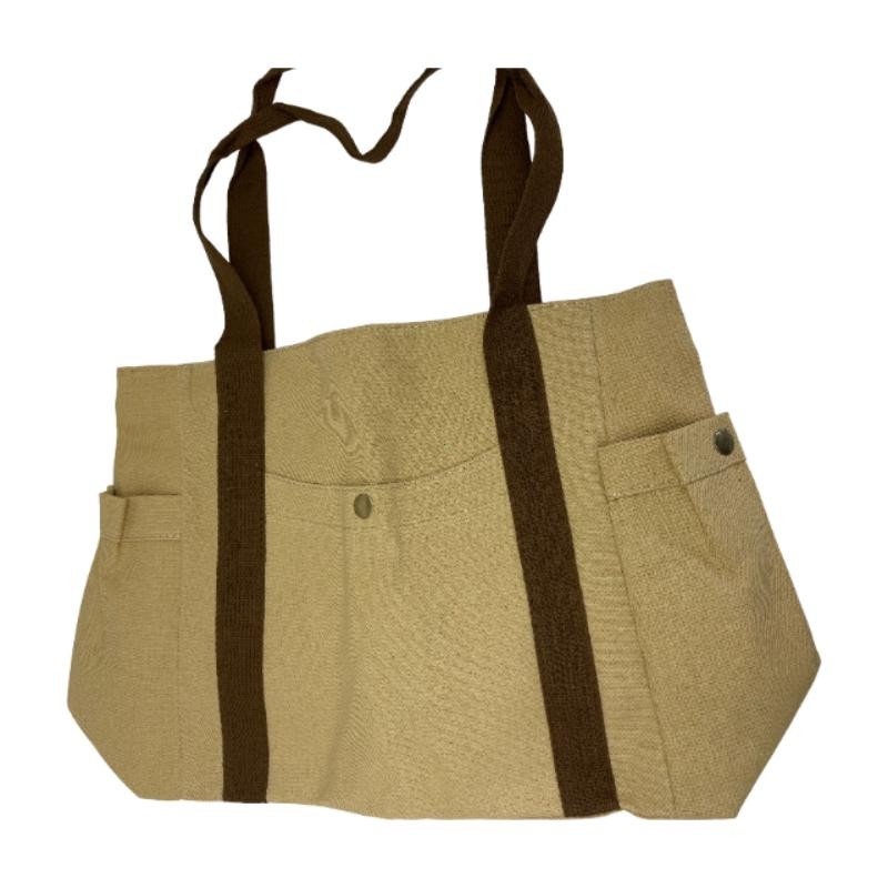 Large Canvas Tote Bag Women Work School College Book Shoulder Shopper Bag