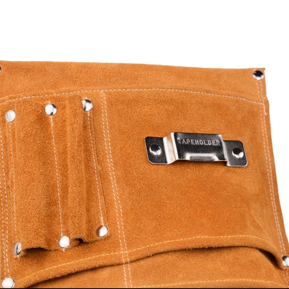 KA Tool Pouch Work Bag Leather Belt For Carpenter Maintenance Electrician Worker