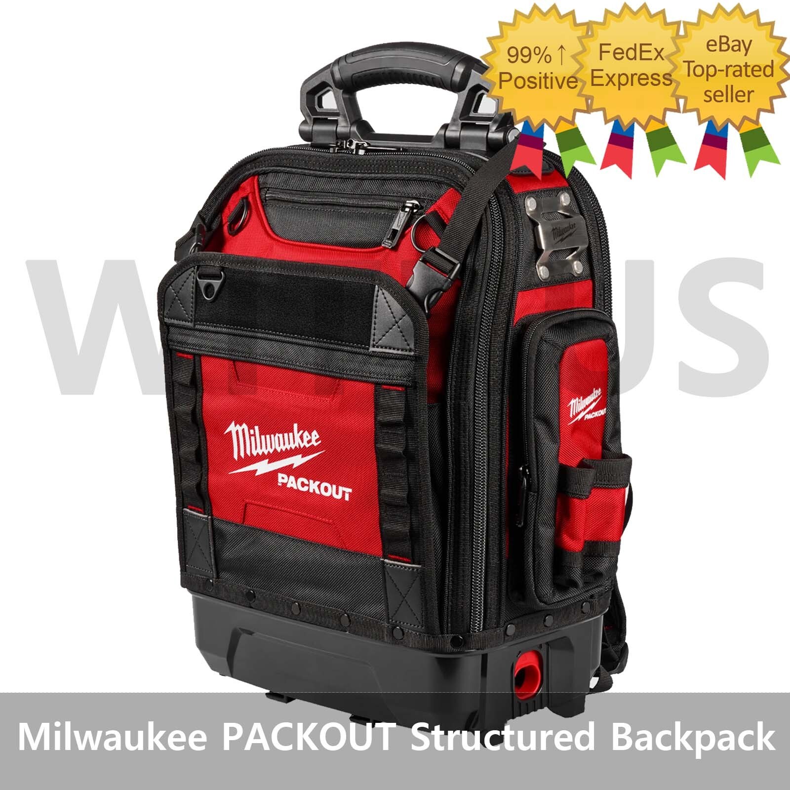 Milwaukee 48-22-8303 PACKOUT Structured Backpack Brand New