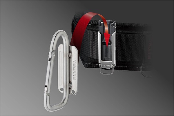 TAJIMA Stainless Waist Tool Holder Carabiner Slim J Fook SFSKHS-JF CHINA